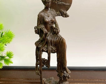 ブロンズ仕上げの女神ニケ像 - 月桂冠、ギリシャ神話の装飾 - Etsy 日本