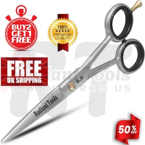 Professional 6.5&#39;&#39; Barber Scissors Hairdresser Shears for Salon  Home Use Stainless Steel Hair Cutting Thinning Tool
