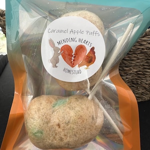 Freeze Dried Caramel Apple Puffs
