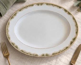 Vintage Noritake Warrington 6872 Servierplatte, 34,3 cm (13,5 Zoll), Japan