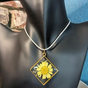 Yellow Flower Pendant