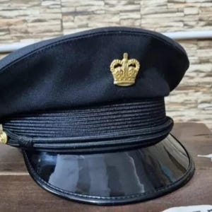 Réplica de gorra de capitán: gorra náutica para marineros y disfraces / Regalo para él