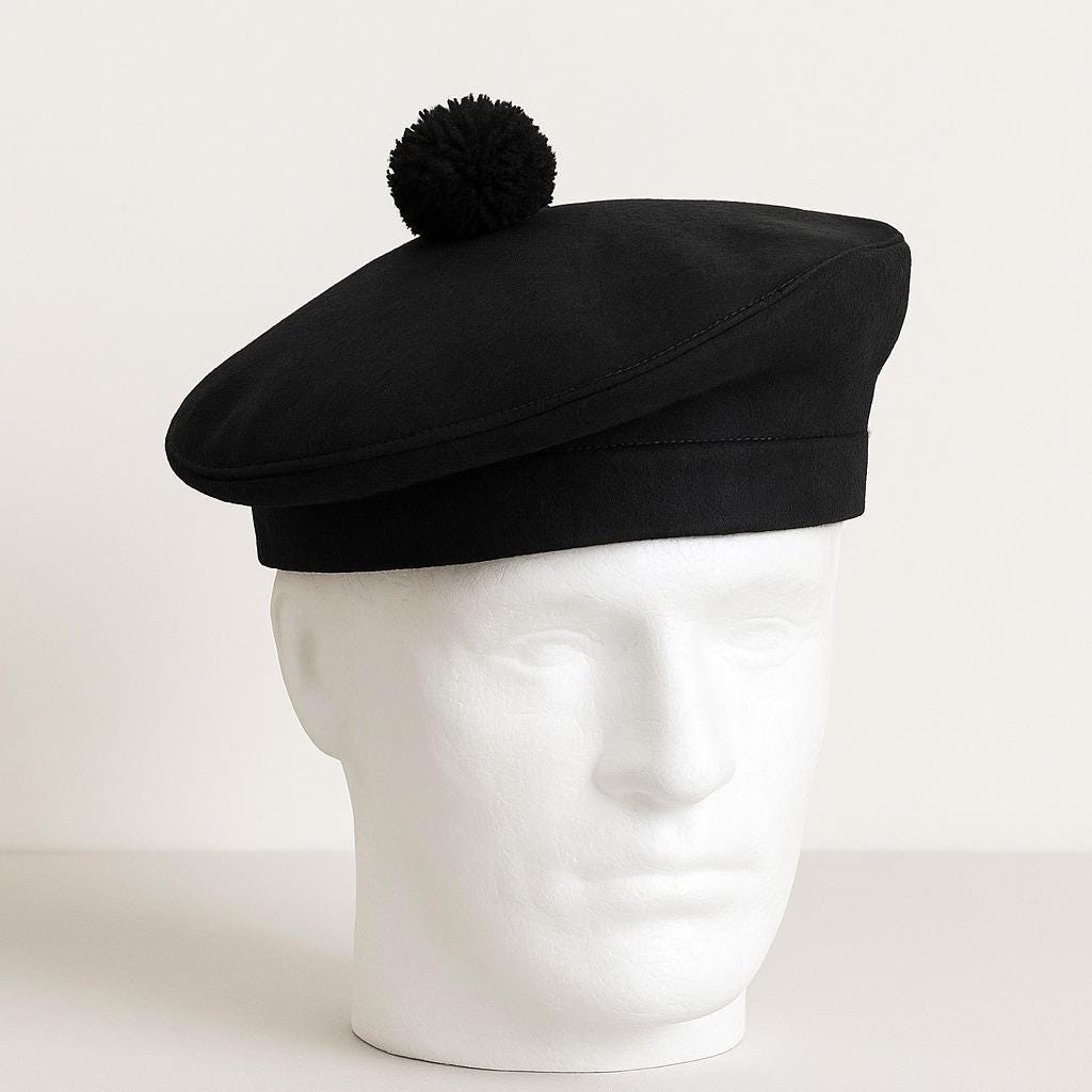 Scottish Tam Pom - Etsy display picture 1