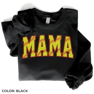 Cute Softball Mama Sweatshirt,Mothers Day Gift For Softball Mom,Gift For Softball Lover Mom Shirt,Softball Season Mom Shirt F46