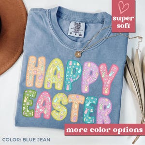 Happy Easter Tshirt,Womens Easter Shirt,Rabbit Tshirt,Bunny Tshirt,Funny Easter Sweater,Easter Gift,Cute Easter Shirt E9