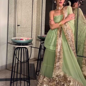 pistachio sharara suit pakistani sharara dress for wedding party wear sharara dress sparkling sharara indian ethnic wear suits fancy sharara