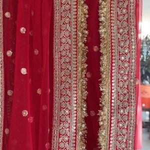 red dupatta for lehenga bridal red veil for lehenga embroidery work dupatta red siquence embroidery work dupatta heavy work dupatta bridal
