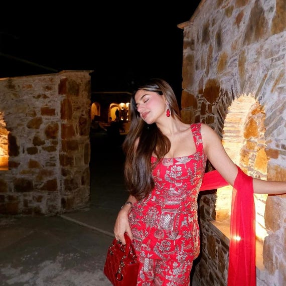 red sharara dress party wear sharara suit pakistani lehnga sharara dress indian ethnic suit set wedding lenga sharara gharara style dress UK