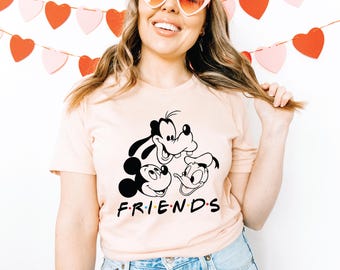 Disney friends shirt Mickey Minnie Shirt Mickey and Friends Shirt Disney Family Vacation Shirt mickeys friends shirt disney character tee