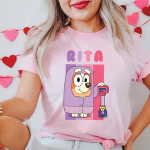 Blue Grannies Shirt Cute Rita Shirt Blue dog Grannies Shirt Blue Dog shirts Adult shirts gift for grannies shirts Cute Blue dog Rita shirt
