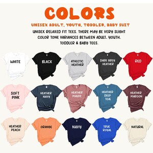a group of t - shirts with different colors on them