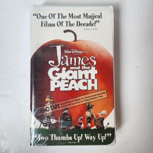Disney James And The Giant Peach VHS Demo Tape Clamshell New/Sealed