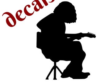 Calcomanías Mikey Houser Pánico generalizado Elija tamaño, color