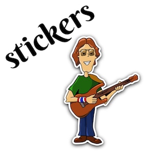 Stickers (2) Cartoon Phil