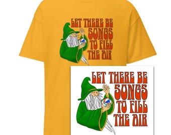 Wizard with Crystal Ball Unisex classic tee