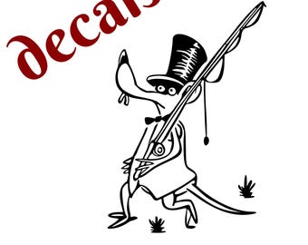 Decals Fee Going Phishin' Choose Size, Color