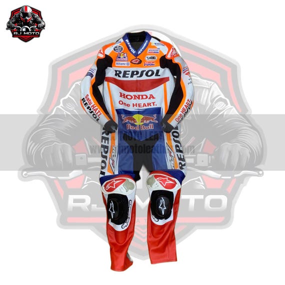 Inspired Honda Racing Suit | Custom Motorbike Racing Suit - Biker Gifts