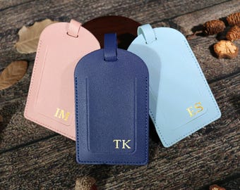 Personalized Passport Cover and Luggage Tag Custom Passport Holder Travel Accessories Gift Travel Ideas Holiday Gift Wedding Favors