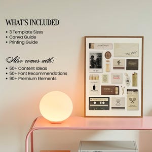 Modelo personalizado para impressão de arte em caixa de fósforos neutra, pôster de caixa de fósforos para imprimir, presente de aniversário para namorado e namorada, modelo do Canva imagem 5