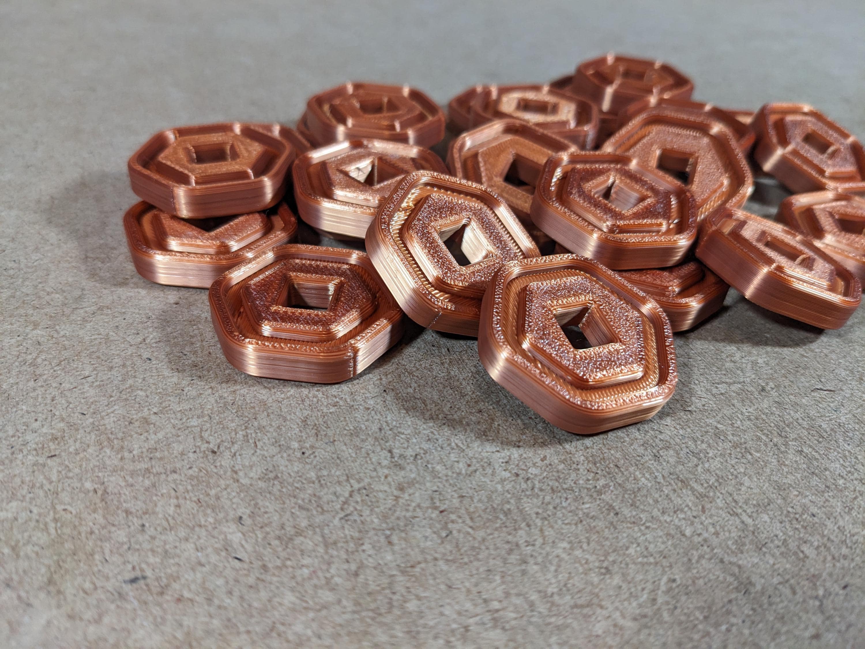 Robux Roblox Coins - Bronze or Copper - Double Sided 3D Printed Replica ...