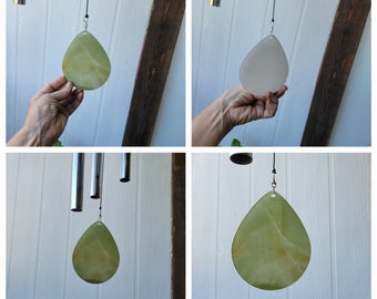 Wind Chime sails - Wind Chime catchers - Wind Chime Parts - Wind Sails - Acrylic and Wood - Ceiling Fan pulls