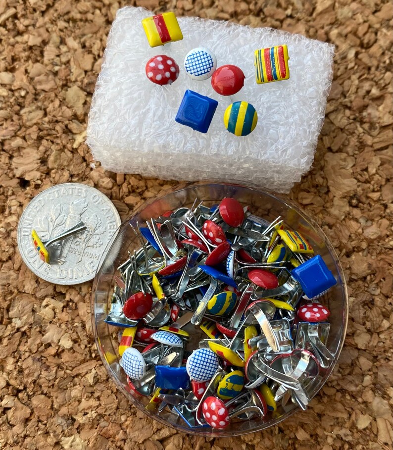 100 5MM mini brads en Birthday Bang color Mix Etsy