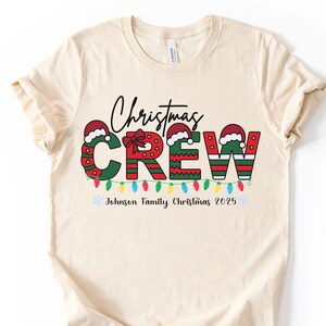 Matching Family Christmas Crew Shirt: Holiday Outfit 2025