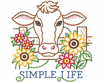 Aunt Martha’s 4021 Life on the Farm, Embroidery Transfer Pattern, Hot Iron Transfers, Farm Animal Embroidery