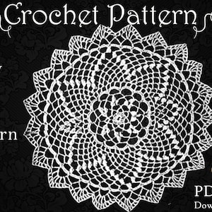 PATTERN - Star Doily, Crochet Pattern for Small Doilies, Old Pattern Reproduced in PDF Format 113