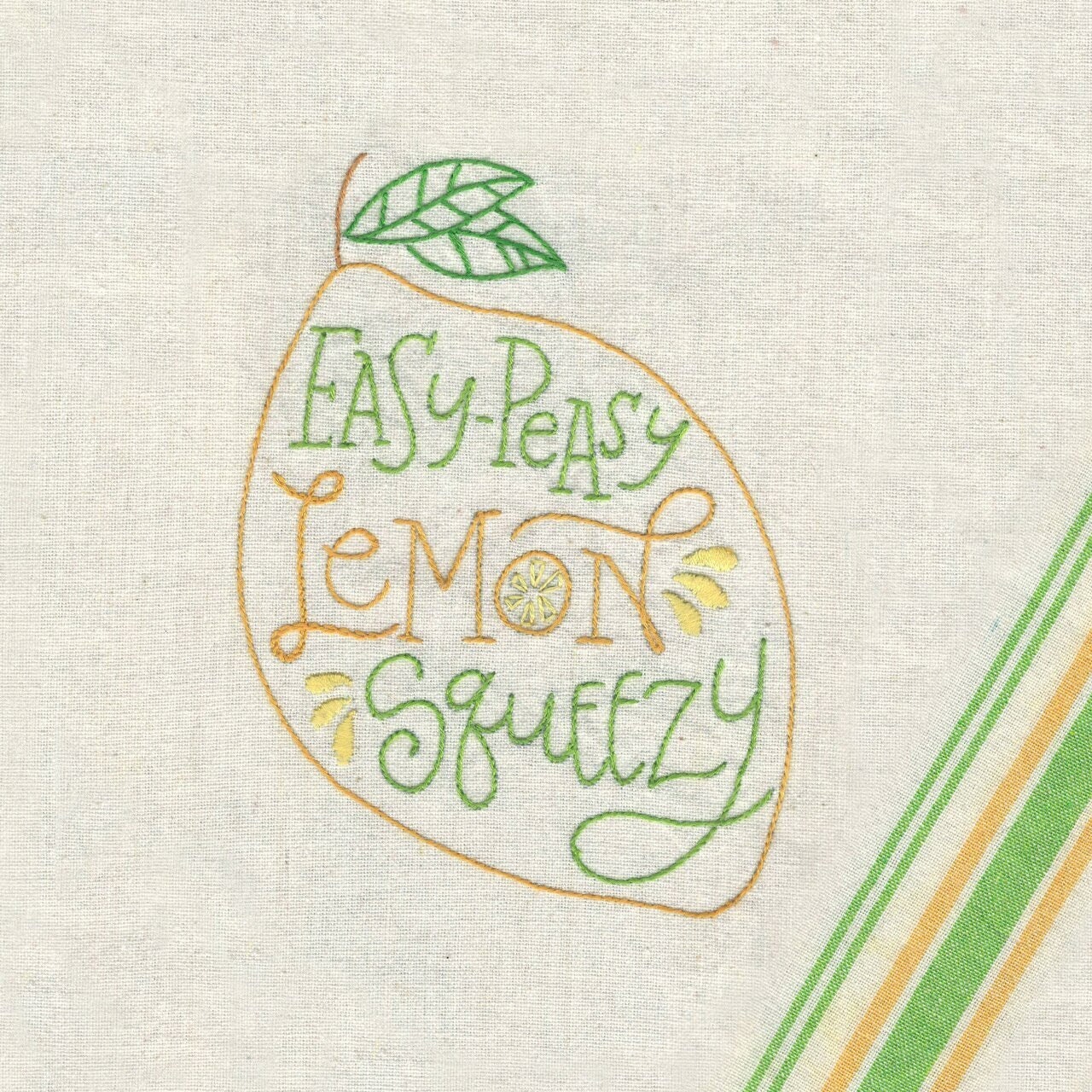 Embroidery Transfer Pattern Aunt Martha's® #4040 When Life Gives You Lemons