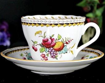 Spode - Fine Bone China - Made in England - Cup and Saucer - Etsy