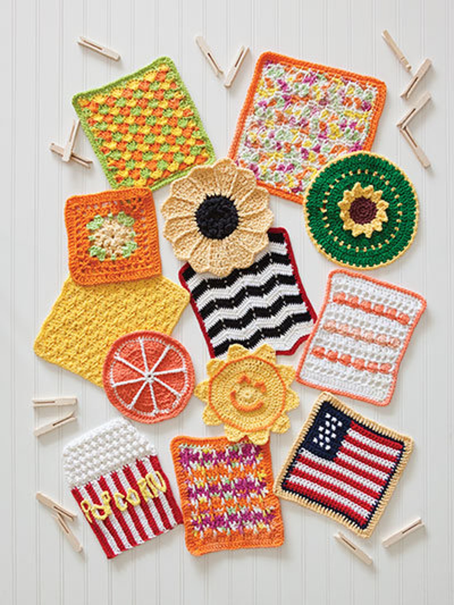 Dishcloth Patterns, A Year of Dishcloths, Pattern Book, Annie's Pattern