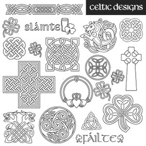 Aunt Martha's, Special Edition, Celtic Designs, Embroidery, Transfer Pattern