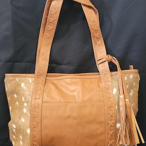 AXIS DEER SKIN Tote Bag