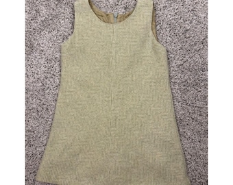 M. Ferrari for Best & Co. Jumper Dress Kids 24m Green Good Vintage Wool Italy
