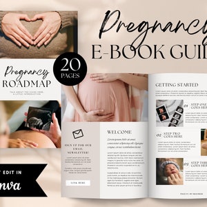 Birth Plan Checklist, Pregnancy Coaching Ebook Template, Canva Template, Editable Workbook, Lead Magnet, Birth Coach, Midwife Course Guide