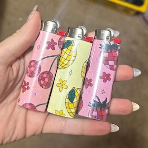 disco fruit lighters!!