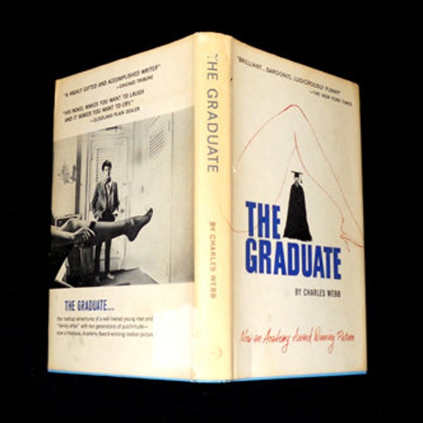 The Graduate, Vintage Graduate Book, Vintage Movie Book, 1960s Collectible Books, Collectible Book by NewYorkBookseller on Etsy