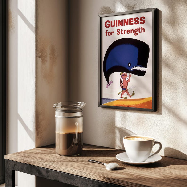 Vintage Wooden Bar Sign – Retro Pub Man Cave Wall Decor, Guinness & Cocktail Themes