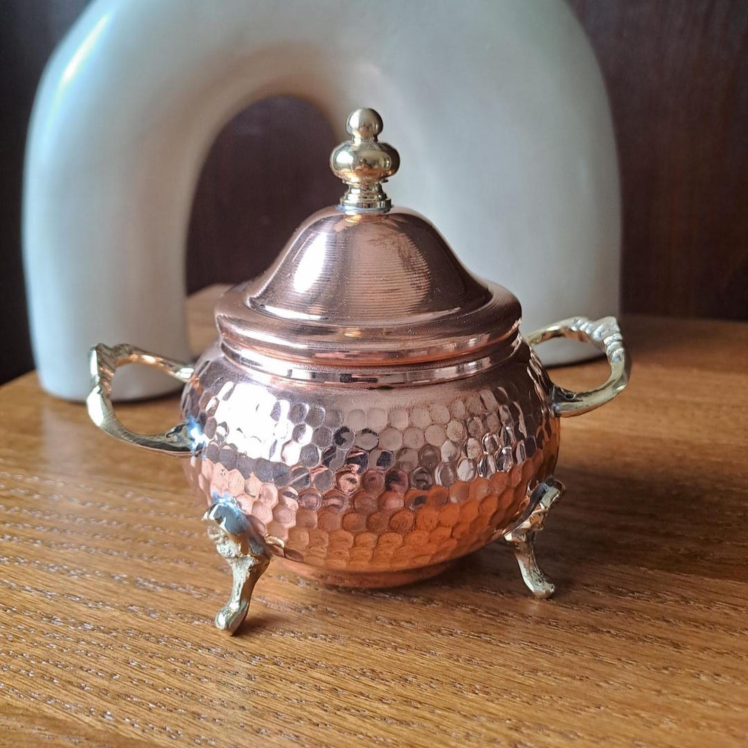 真鍮製 ティーセット シュガーボウル ゴブレット インテリア