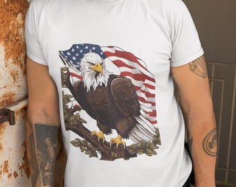 Camiseta unisex de estilo suave American Eagle