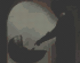 Il bambino schema punto croce