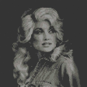 Dolly Parton Cross Stitch Pattern