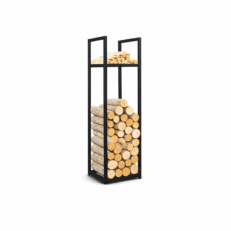 Transparent Log Storage Rack Slim Vertical Firewood Rack, Space-saving Log Storage - Etsy