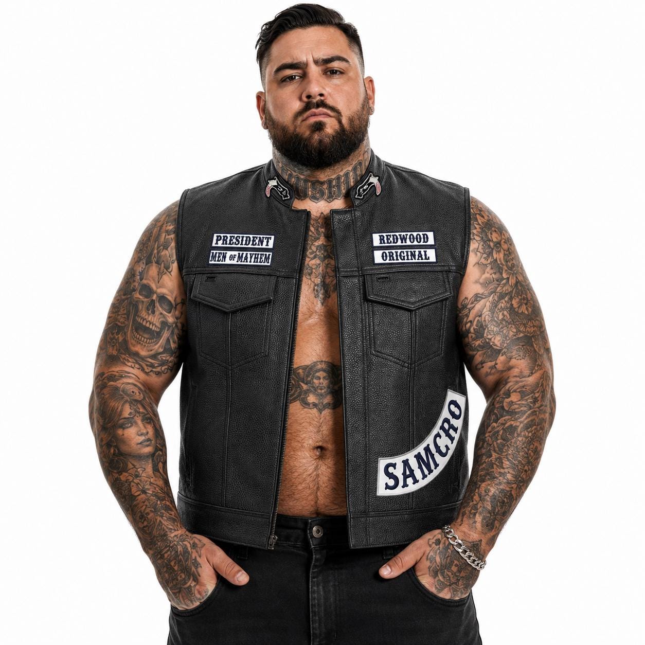Sons of anarchy vest - Etsy 日本