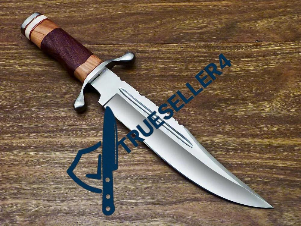 ジム　ボウイ　ナイフ ジム・ジャックス作 ボウイナイフ（アイボリー）9インチ（1981年