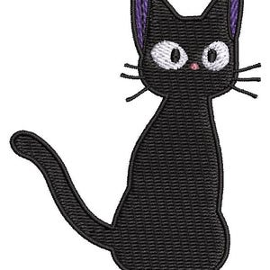 Kikis Delivery Service, Black Studio Ghibli Cat Jiji Head Kikis Delivery Service, Black Studio Ghibli Cat Jiji Head