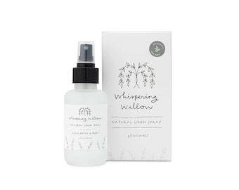 Eucalyptus & Mint Natural Linen Spray | Home Fragrance | Air Freshener | Room Spray | Room Freshener | Linen Mist |