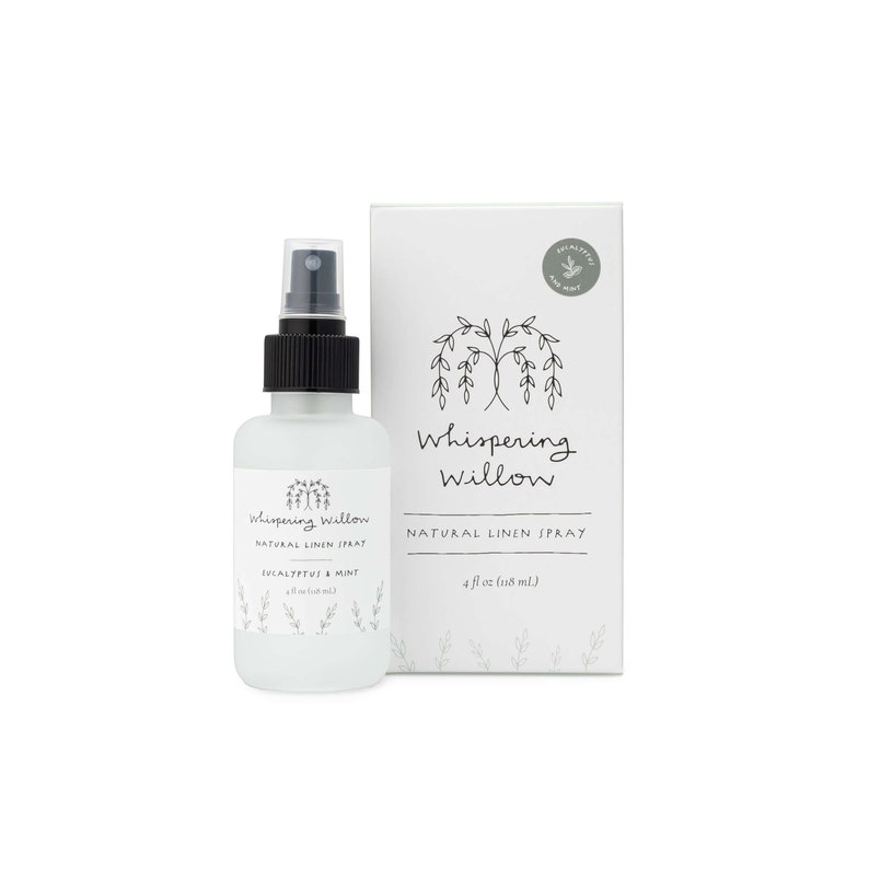 Eucalyptus & Mint Natural Linen Spray - Whispering Willow