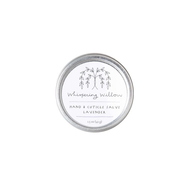 Lavender Hand & Cuticle Salve | Skin Salve | Organic Salve | Natural Salve | All Purpose Skincare |